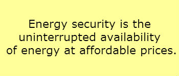 Energy Security
